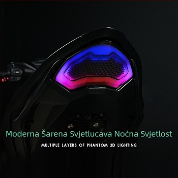 RSX150 stražnja svjetiljka za motocikl s LED, 12V, 3W, signalizacija smjera