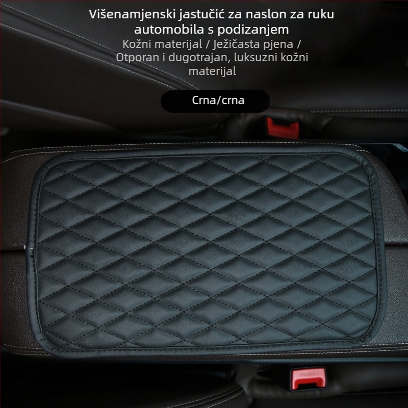 Kožni univerzalni naslon za ruku u automobilu — PU materijal, opća upotreba, prilagodba dostupna, marka: Druga, porijeklo Guangzhou