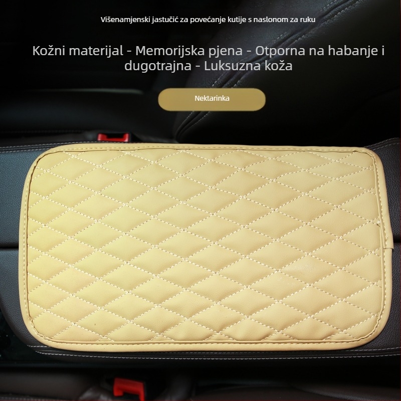 Kožni univerzalni naslon za ruku u automobilu — PU materijal, opća upotreba, prilagodba dostupna, marka: Druga, porijeklo Guangzhou