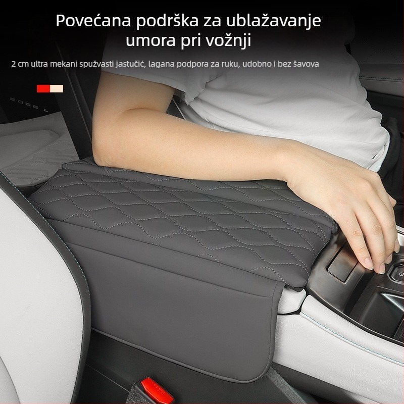 Podižni jastučić naslona za ruku s pjenom memorije za Ford Edge L, središnja zaštita interijera