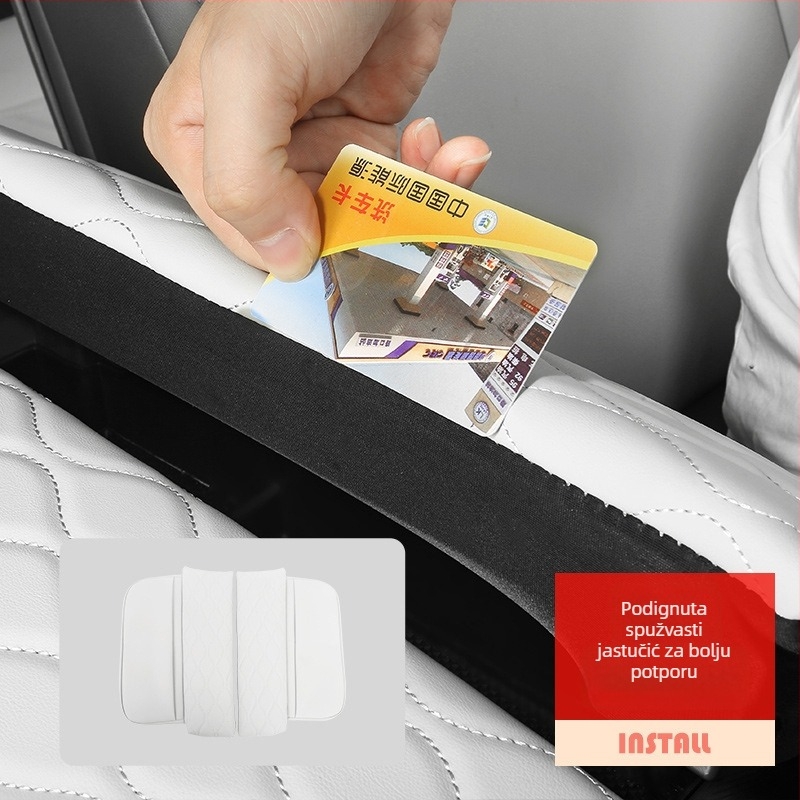 Podižni jastučić naslona za ruku s pjenom memorije za Ford Edge L, središnja zaštita interijera
