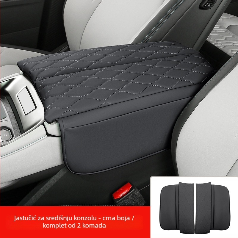 Podižni jastučić naslona za ruku s pjenom memorije za Ford Edge L, središnja zaštita interijera