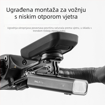 RockBros Prošireni Držač za Sportsku Kameru, Biciklistički Računalo i Svjetlo za Bicikl – Aluminijska Legura