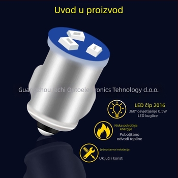 LED instrument svjetlo za automobil 6V/12V/24V, 60 lm, 6500K, 50 000 h, aluminijsko kućište