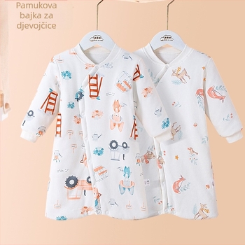 Dječja vreća za spavanje - debeli quilt, 95% čista pamuka, punilo poliester-pamuk, za jesen i zimu, za djecu 1-3 godine