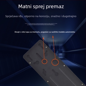 LED stražnje svjetlo za kamione i prikolice, 24V, 21W, PVC plastika, minimalistički model