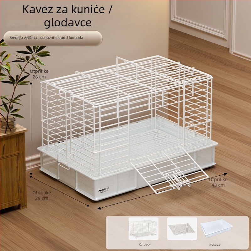 Kavez za zečeve – metalni, za kućne ljubimce, marka Druga, neimportirano