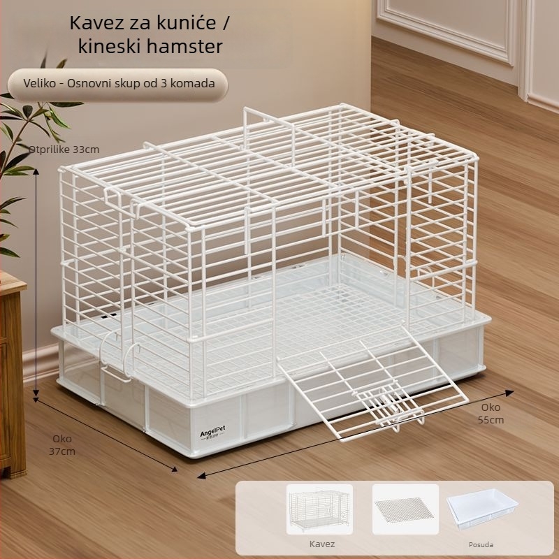 Kavez za zečeve – metalni, za kućne ljubimce, marka Druga, neimportirano