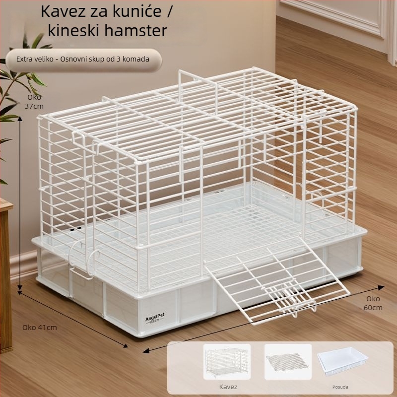 Kavez za zečeve – metalni, za kućne ljubimce, marka Druga, neimportirano