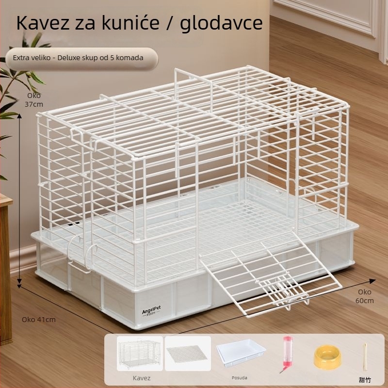 Kavez za zečeve – metalni, za kućne ljubimce, marka Druga, neimportirano