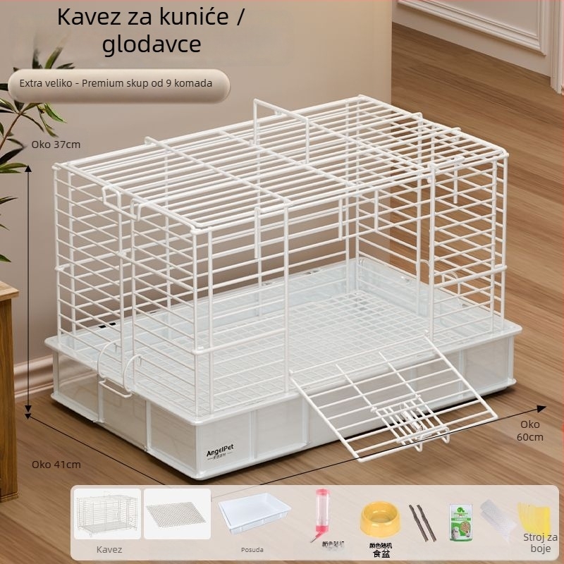 Kavez za zečeve – metalni, za kućne ljubimce, marka Druga, neimportirano