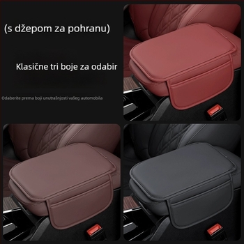 Automobilski naslon za ruku s memorijskom pjenom, koža, univerzalni, porijeklo Guangzhou, mogućnost prilagodbe