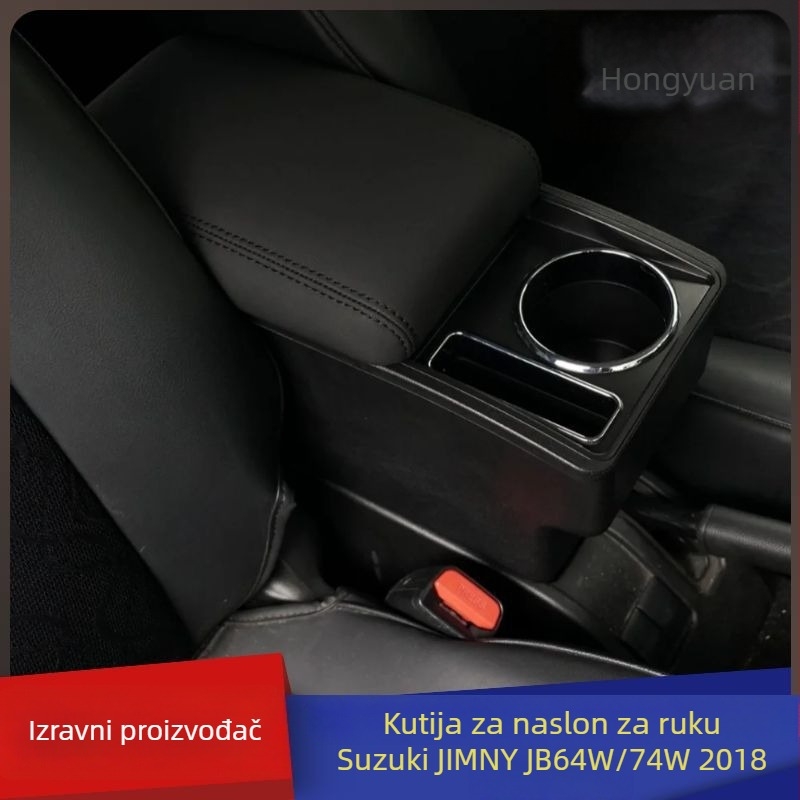 Kutija naslona za Suzuki Jimny JB64W/JB74W, plastika, 2 kg, prilagodljiva, Macro brend