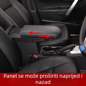 Poklopac kutije naslona MG ZS, modeli 2017–2019, modificiran, povećana visina i produžena dužina, plastika, 2 kg, podrška za ugradnju