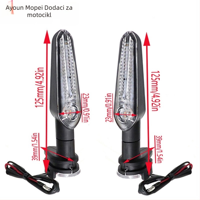 LED prednje i stražnje migavce za Yamaha MT03 MT07 MT09 MT10 MT15 MT25
