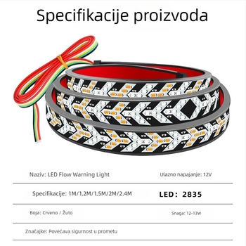 LED stražnja svjetla za automobil, DRL092, Kevanly, PC kućište, 12V, 50000h vijek trajanja, univerzalna kompatibilnost