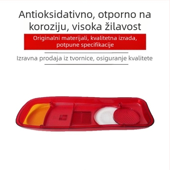 Poklopac stražnjeg svjetla kamiona – PP, 24V, 20W halogenska žarulja, Renault Rear Tail Light Cover; kompatibilan s Renault, Volvo, Scania, MAN, Iveco, DAF