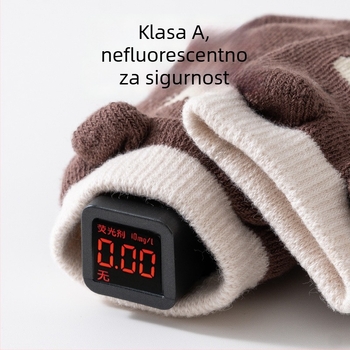 Dječje protivklizne čarape za pod, bez šavova, s točkicama za prianjanje, za dob 1–3 godine, unisex
