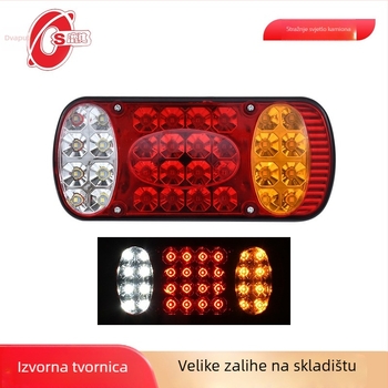 LED stražnje svjetlo za kamione i pickup vozila — 12–24V, vožnja unazad, pokazivač i kočnica