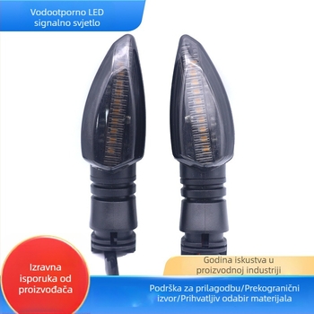 Motociklistička LED pokazivač smjera za Yamaha NVX155, Y15ZR, LC135LC — LED vodilnik svjetla, 12V DC, kućište ABS/PC