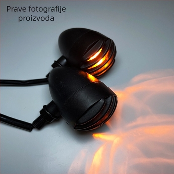 LED signalno svjetlo za motocikle i električna vozila — universalni retro Harley stil, model CC-023, 12V, ABS, 0.55W