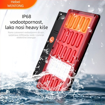 LED stražnja svjetla za kamione i poluprikolice, model 6D Tail Light (Napon 24V, Snaga 5000, Radni vijek 5000)