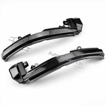 Jaguar stražnje ogledalo s indikatorom smjera u efektu tekuće vode, 12V, 5W, model LSG-LH003, vijek 5000h, kompatibilno s Jaguar XE/XF/XJ/XK