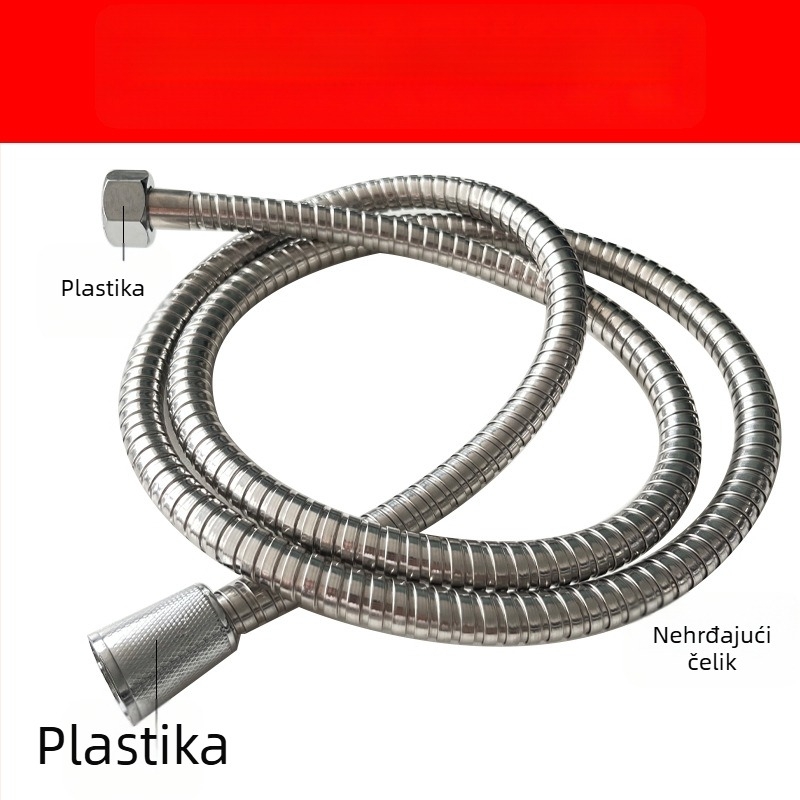 Tuš cijev od bakra, model 1001, ručna ugradnja, radna temperatura 0–70°C, marka Dallop