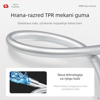 PVC debelo tuš crijevo za bojler, 4-točkovni navoj, model PVC-001, materijal PVC, 0,5 MPa, 100°C, marka Lanjing