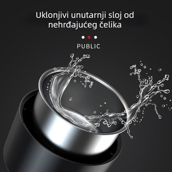 Pepeljara za auto i dom, metal, model 328, biomimikrija, prilagodljiva