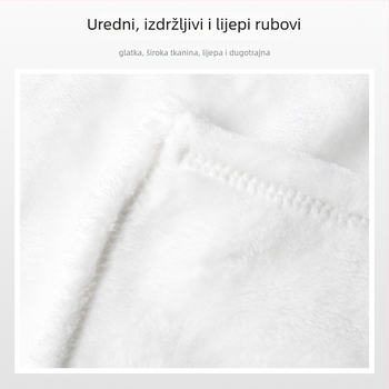 Flanelna deka s prilagodbom, težina 300–500 g, uzorci: pruge, snježna pahulja, astronaut.