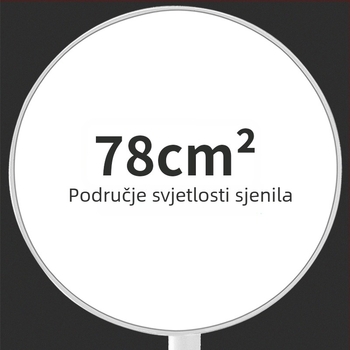 LED Clip stolna lampa s USB punjenjem i plug-in, dodirno upravljanje, tri režima boje temperature, za čitanje na radnom stolu