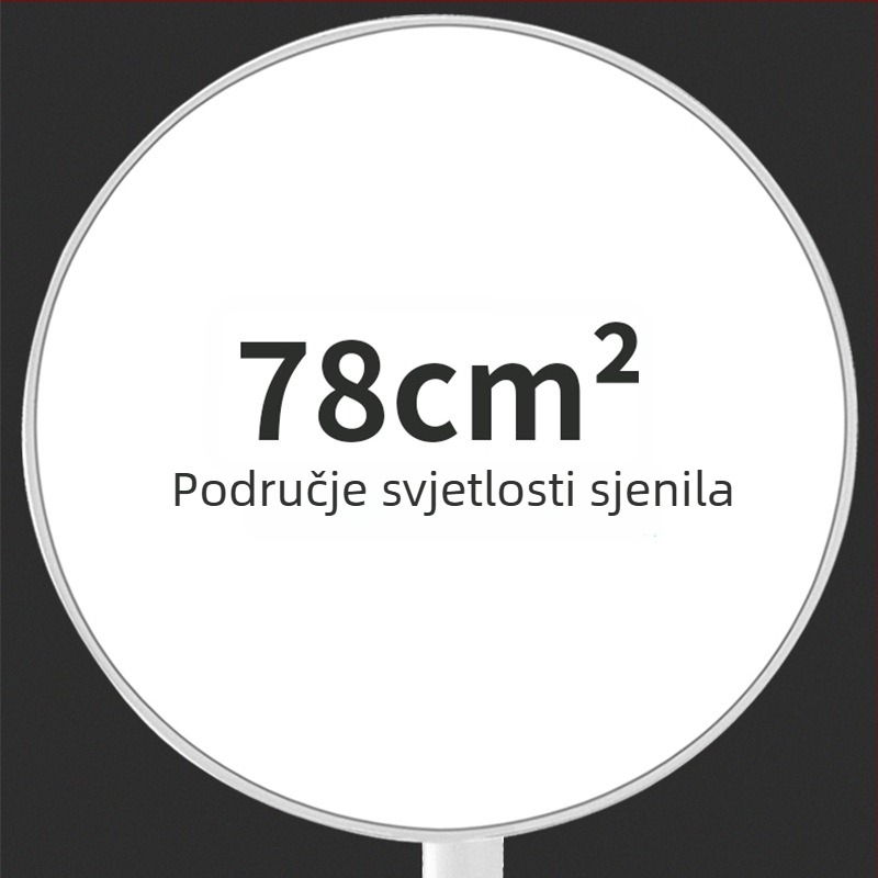LED Clip stolna lampa s USB punjenjem i plug-in, dodirno upravljanje, tri režima boje temperature, za čitanje na radnom stolu