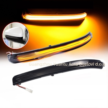 LED pokazivač smjera za ogledalo, model L-Pt-03, 12V, ABS, jednobojna LED, 2400 lm, kompatibilno s Peugeot 3008 II (2016-2021), 5008 II (2017-2021), Citroën C5 Aircross (2017-2022)