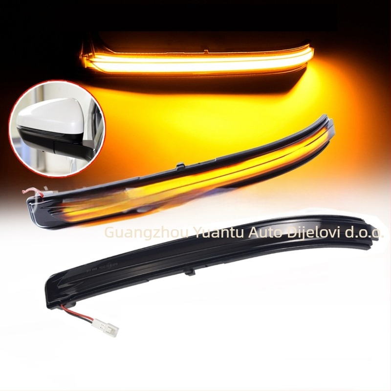 LED pokazivač smjera za ogledalo, model L-Pt-03, 12V, ABS, jednobojna LED, 2400 lm, kompatibilno s Peugeot 3008 II (2016-2021), 5008 II (2017-2021), Citroën C5 Aircross (2017-2022)