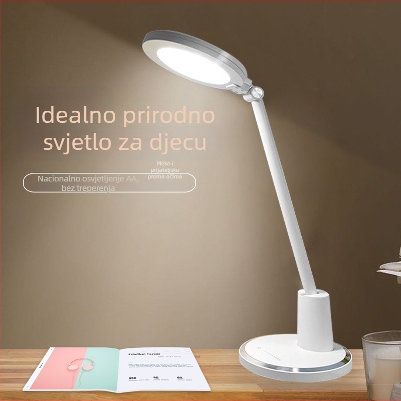 LED stolna svjetiljka za zaštitu vida s dodirnim upravljanjem, CRI ≥ 90, AA razina osvjetljenja, USB napajanje, model N2