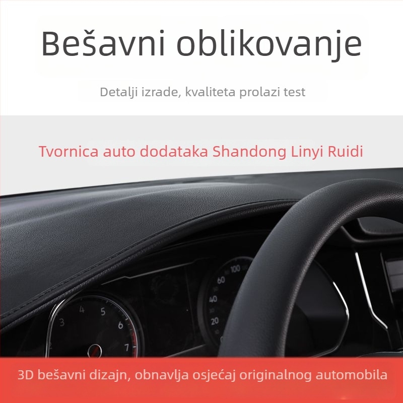 Kožna 3D integrirana podložnica za zasjenjivanje središnje konzole automobila, pogodna za sve sezone, posebni automobilni uzorak, podrijetlo Shandong