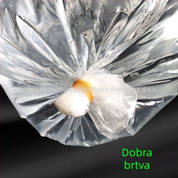 Torba za pakiranje živih ukrasnih riba za prijevoz, s četverostrano ravnim dnom, debeli plastični materijal