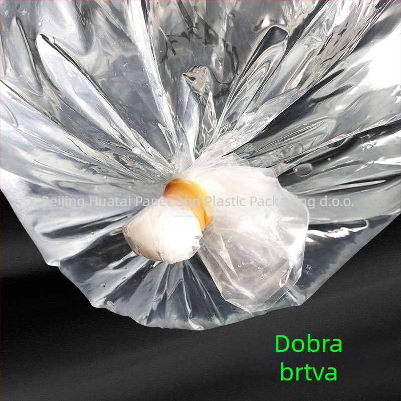 Torba za pakiranje živih ukrasnih riba za prijevoz, s četverostrano ravnim dnom, debeli plastični materijal