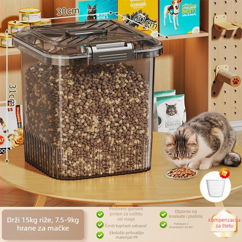 Spremnik za hranu za mačke i pse, Materijal: Silk Flower, Marka: Other, Kapacitet: Other, Nije uvezeno