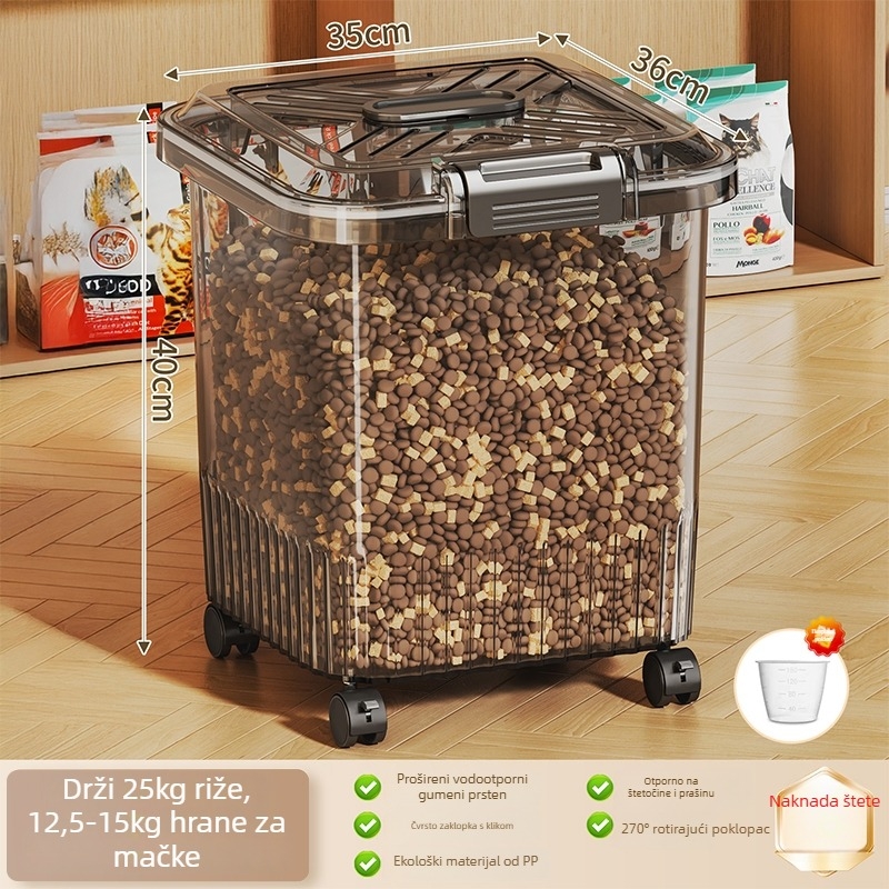 Spremnik za hranu za mačke i pse, Materijal: Silk Flower, Marka: Other, Kapacitet: Other, Nije uvezeno