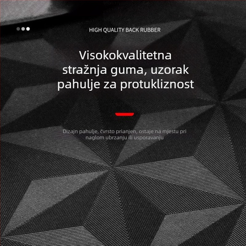 Tesla Model 3/Y Obnovljeno izdanje: anti-glare podložak za instrument ploču, umjetna dlaka, sjenilo za središnju konzolu, za sve sezone