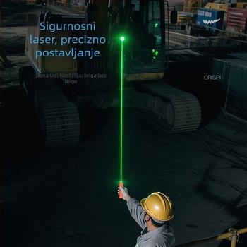 Svetiljka s LED visoke svjetline, kućište od aluminijske legure, Punjiva, domet 100–200 m