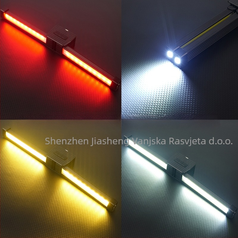 Magnetska sklopiva COB LED radna svjetiljka, punjiva 1200 mAh, ručno napajanje, 3 W, domet do 50 m