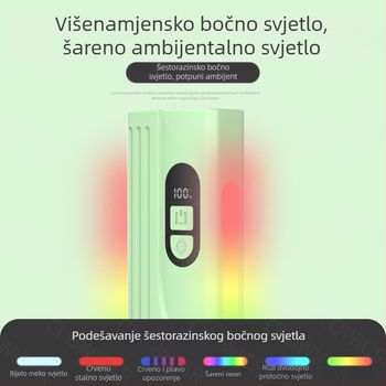Višenamjenska LED radna svjetiljka, baterija 1800 mAh, 350+ lm, 30 W, domet 100–200 m