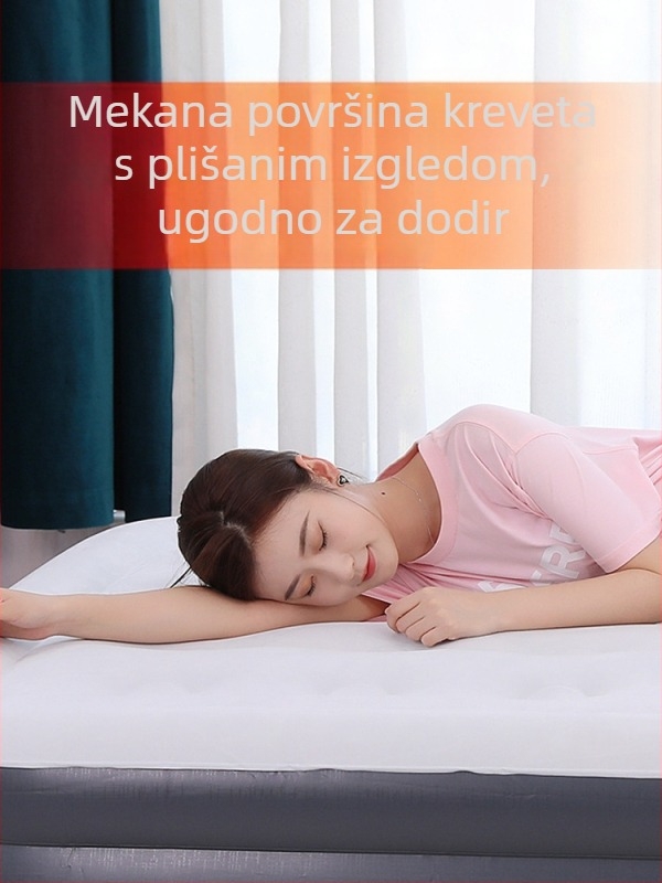 Naduvani madrac – Model jjy-0702, Marka Jia Jia You, Težina 3-8 kg, Maksimalno opterećenje 800 jin, Površina s flokovanom teksturom, Podrijetlo Shenzhen