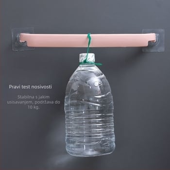 Držač za ručnike u nordijskom stilu, bez bušenja, plastični PP, pakiranje 200 kom, bez prilagodbe, bez privatne oznake