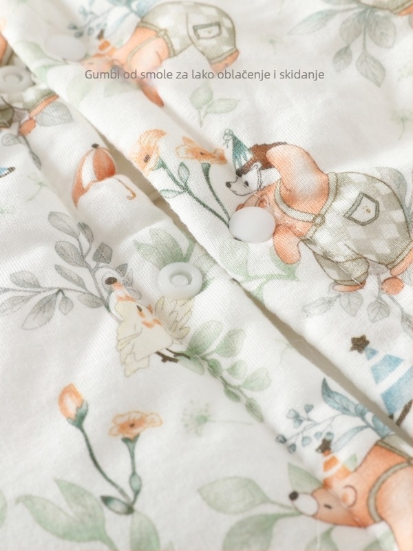 Dječja zaštita ramena za spavanje, jesensko-zimska prešivana pamuk zaštita ramena