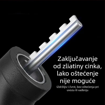 Brava za planinski bicikl s lozinkom – čelični kabel lanac, prenosna, zaštita od krađe