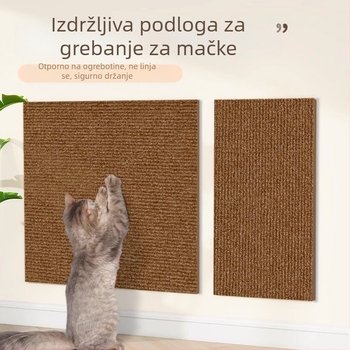 Samozalijepljiva mačja grebalica za zid – zaštita zida, otporna na habanje